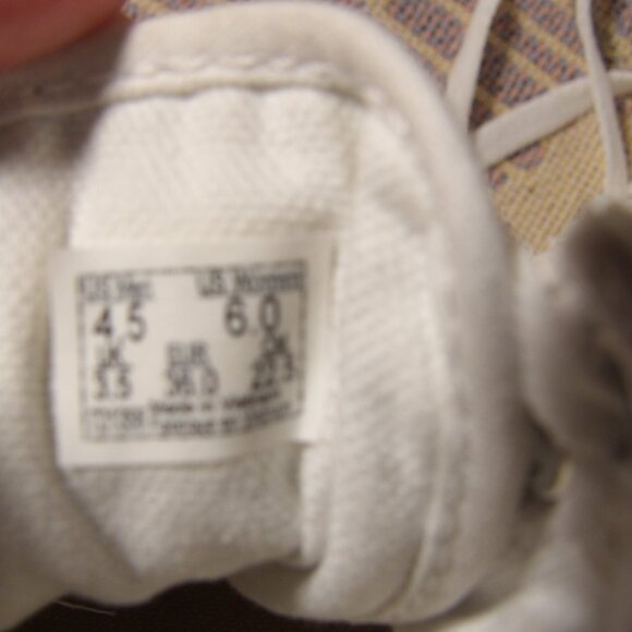 Vans Off The Wall White Sneakers Sz 6 - Picture 7 of 7